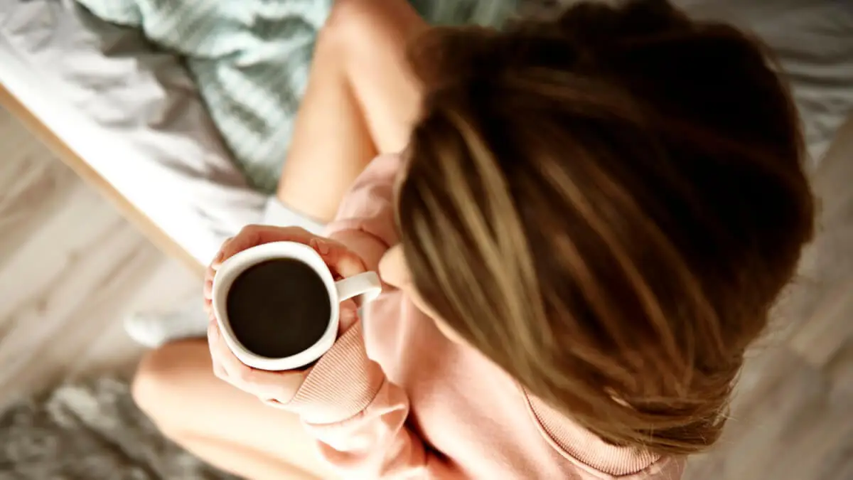 God morgon – kaffe när det är som bäst illustration
