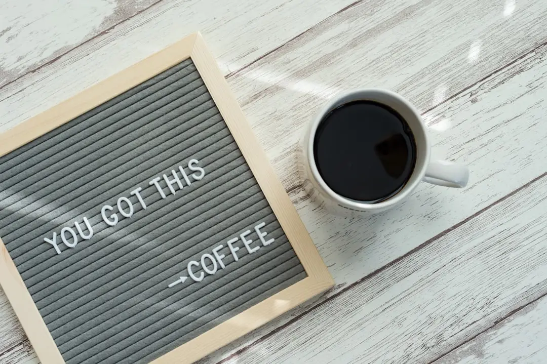 Kaffe skämt som får dig att le illustration