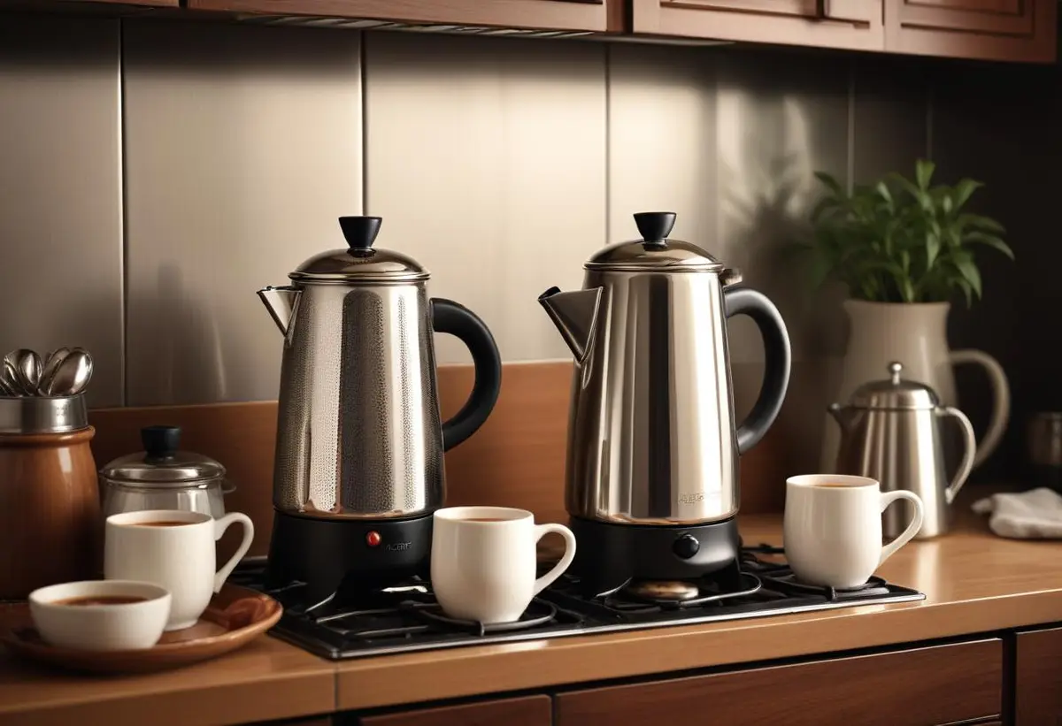 Så gör du gott kaffe till perkulator hemma illustration