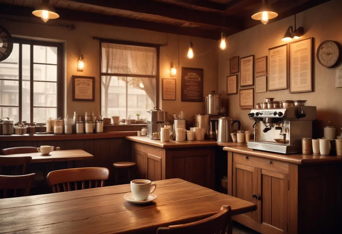 Kaffets historia illustration