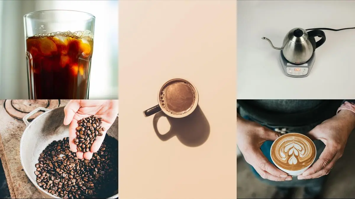 Upptäck glädjen i en perfekt kopp med en droppkaffebryggare illustration