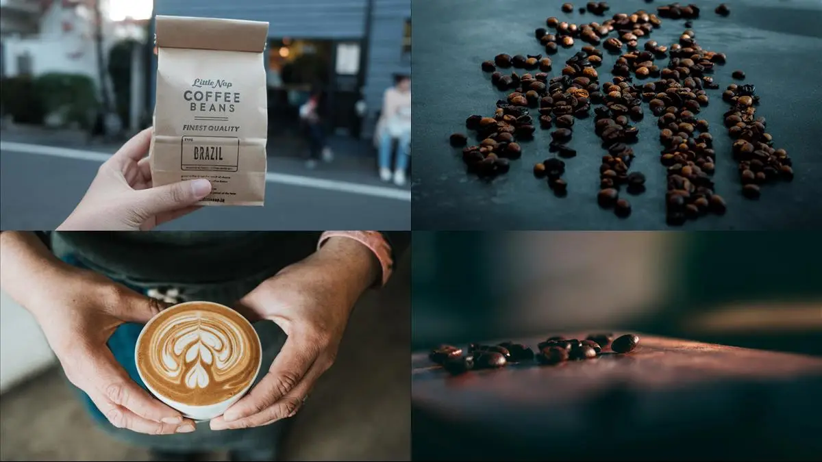 Upptäck smaken av jemenitiska kaffebönor illustration